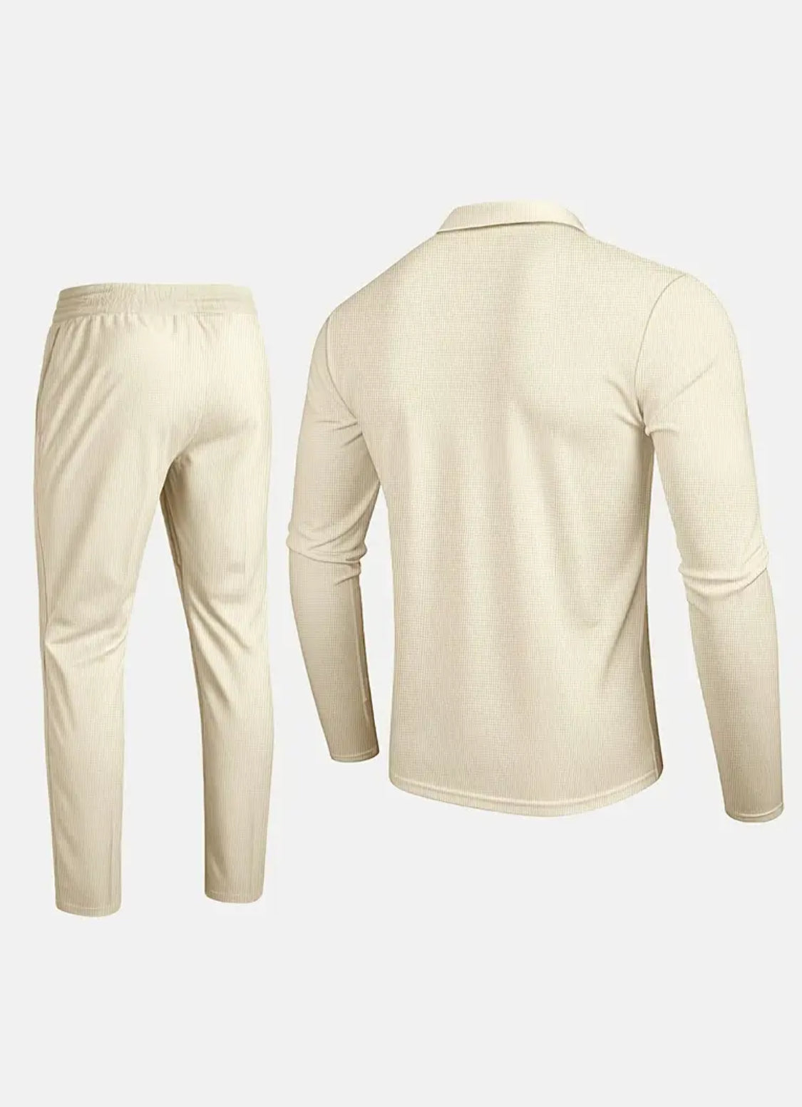 Men’s Premium 2-Piece Quarter-Zip Casual Set
