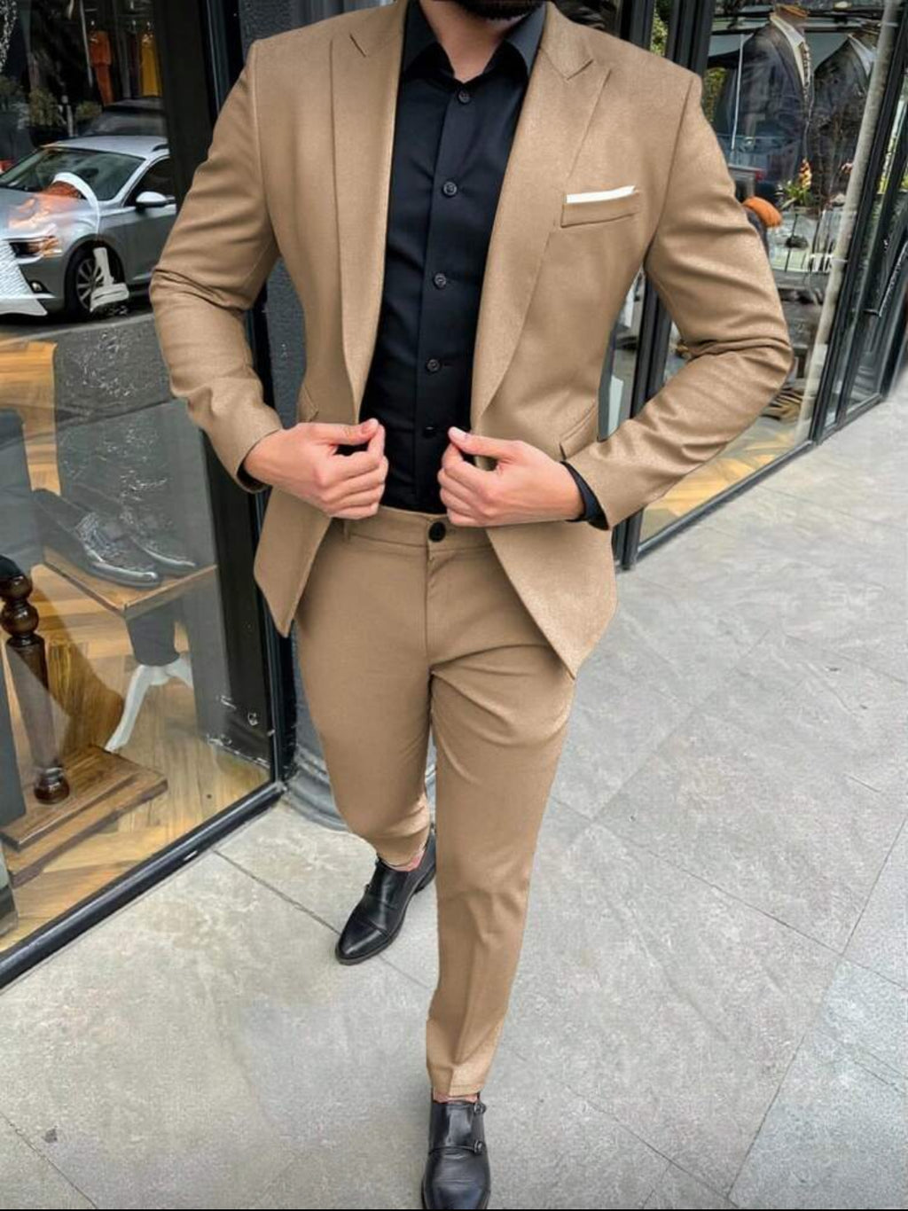 Men’s Premium Tailored Suit Collection – Modern Elegance Series