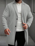 Men’s Premium Wool Blend Overcoat