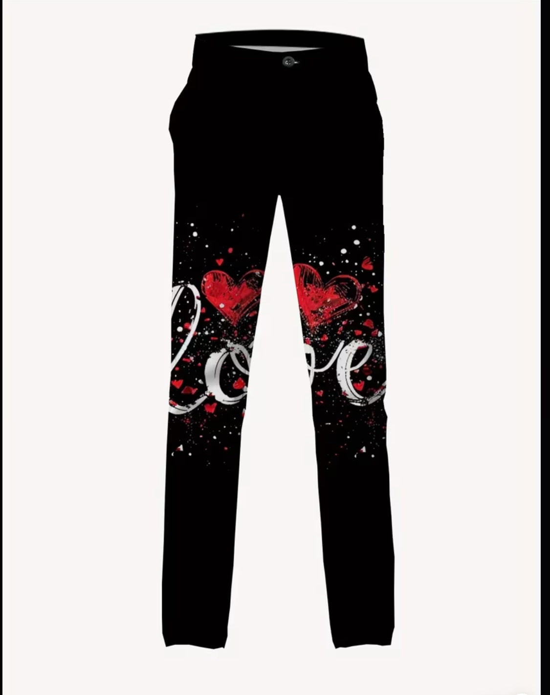 Men’s Black Rainbow Pride Suit Set – Love & Peace Statement Outfit