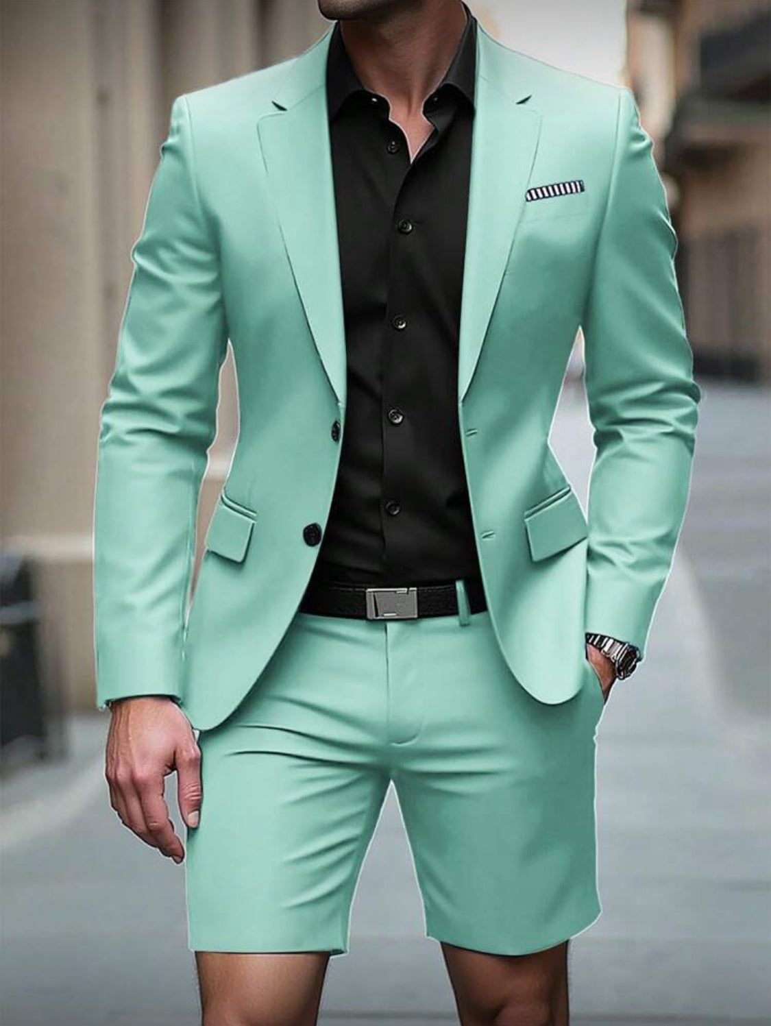 Mint Modern Summer Suit Set
