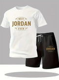 Best Jordan Ever™ Casual Two-Piece Set – T-Shirt & Shorts”