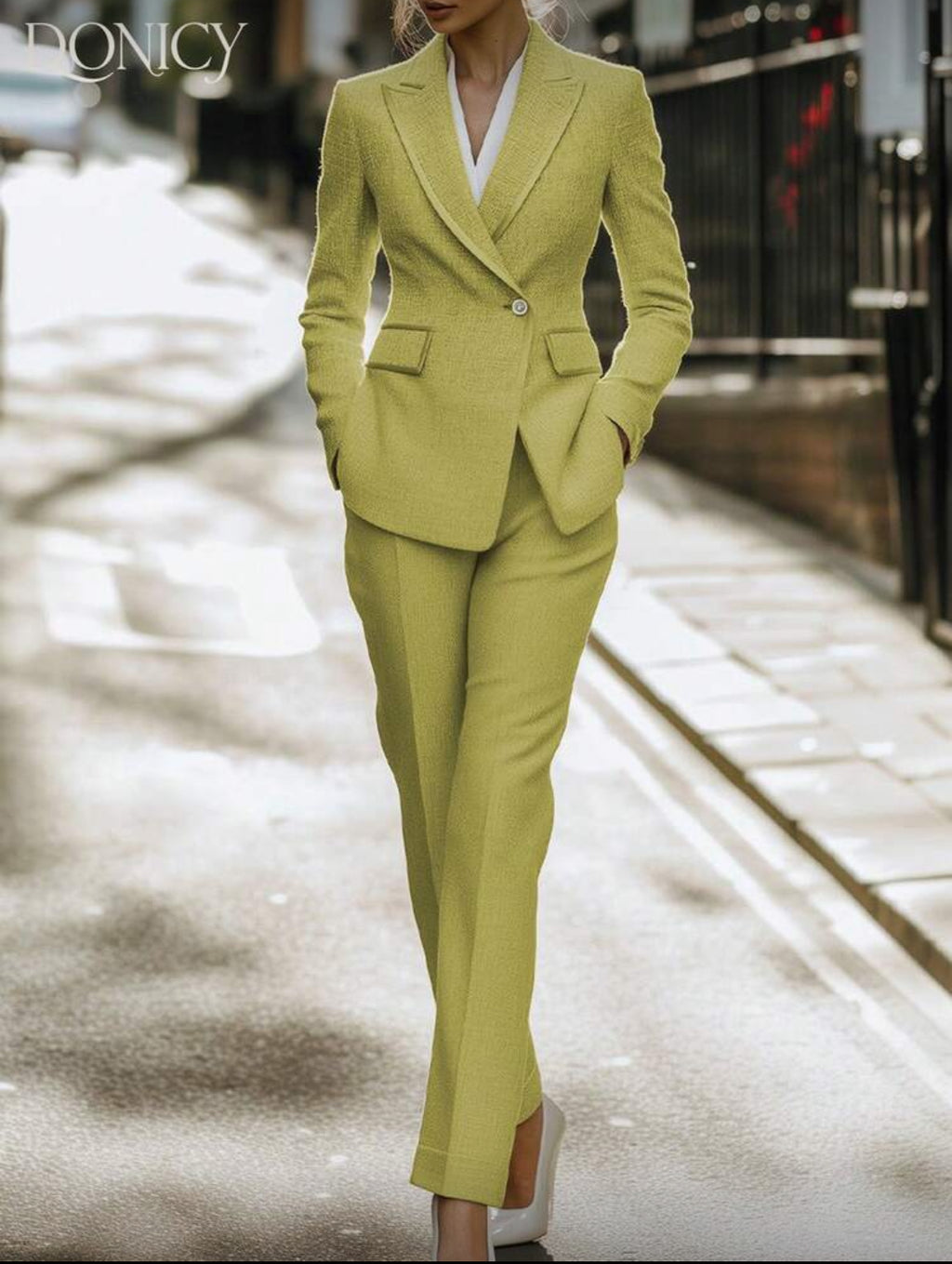 Elegant Tailored Women’s Suit Set