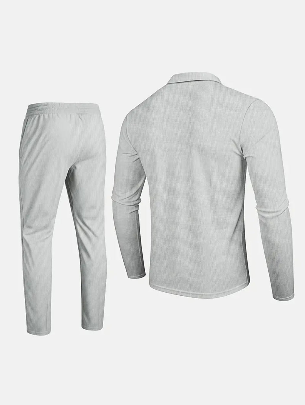 Men’s Premium 2-Piece Quarter-Zip Casual Set