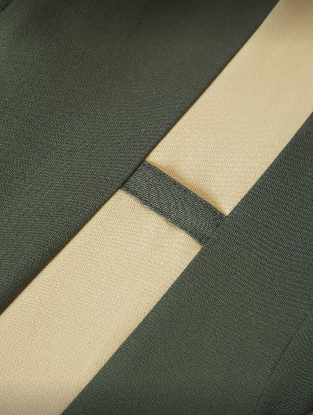 Modern African-Inspired Men’s Two-Piece Set (Olive & Beige)