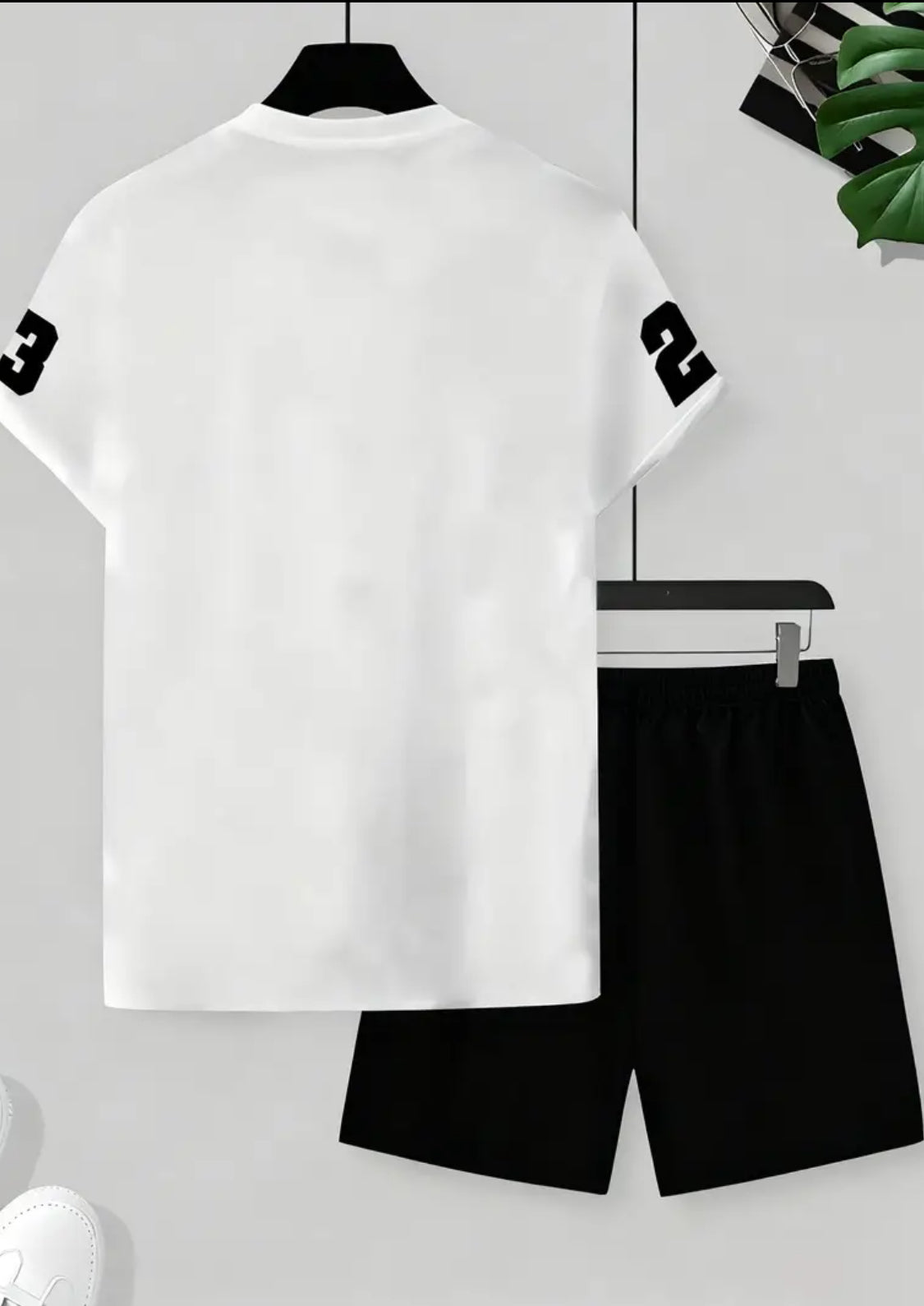 Los Angeles “23 Enjoy” Summer Two-Piece Set