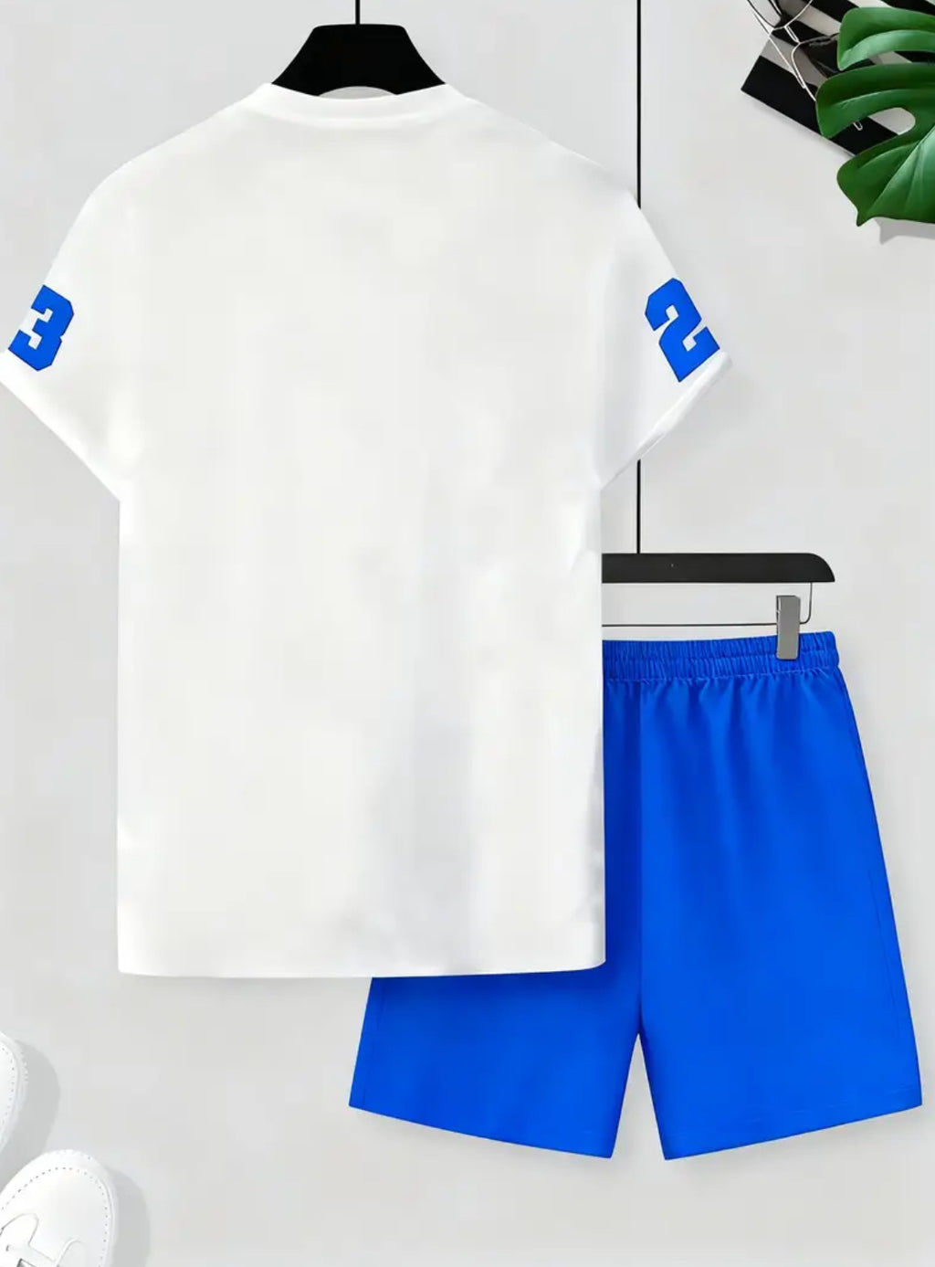 Los Angeles “23 Enjoy” Summer Two-Piece Set