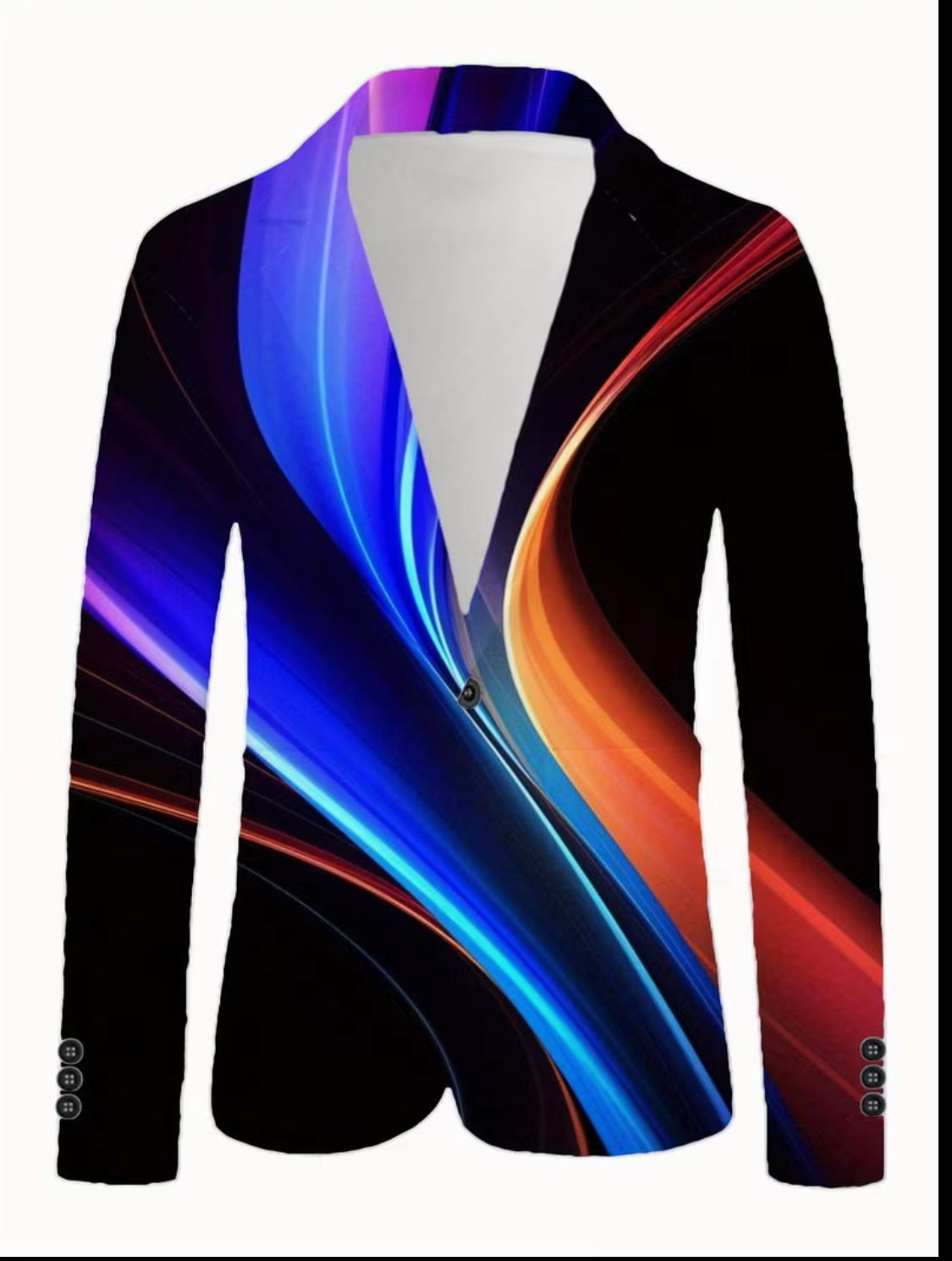 Color Flow Gradient Designer Blazer