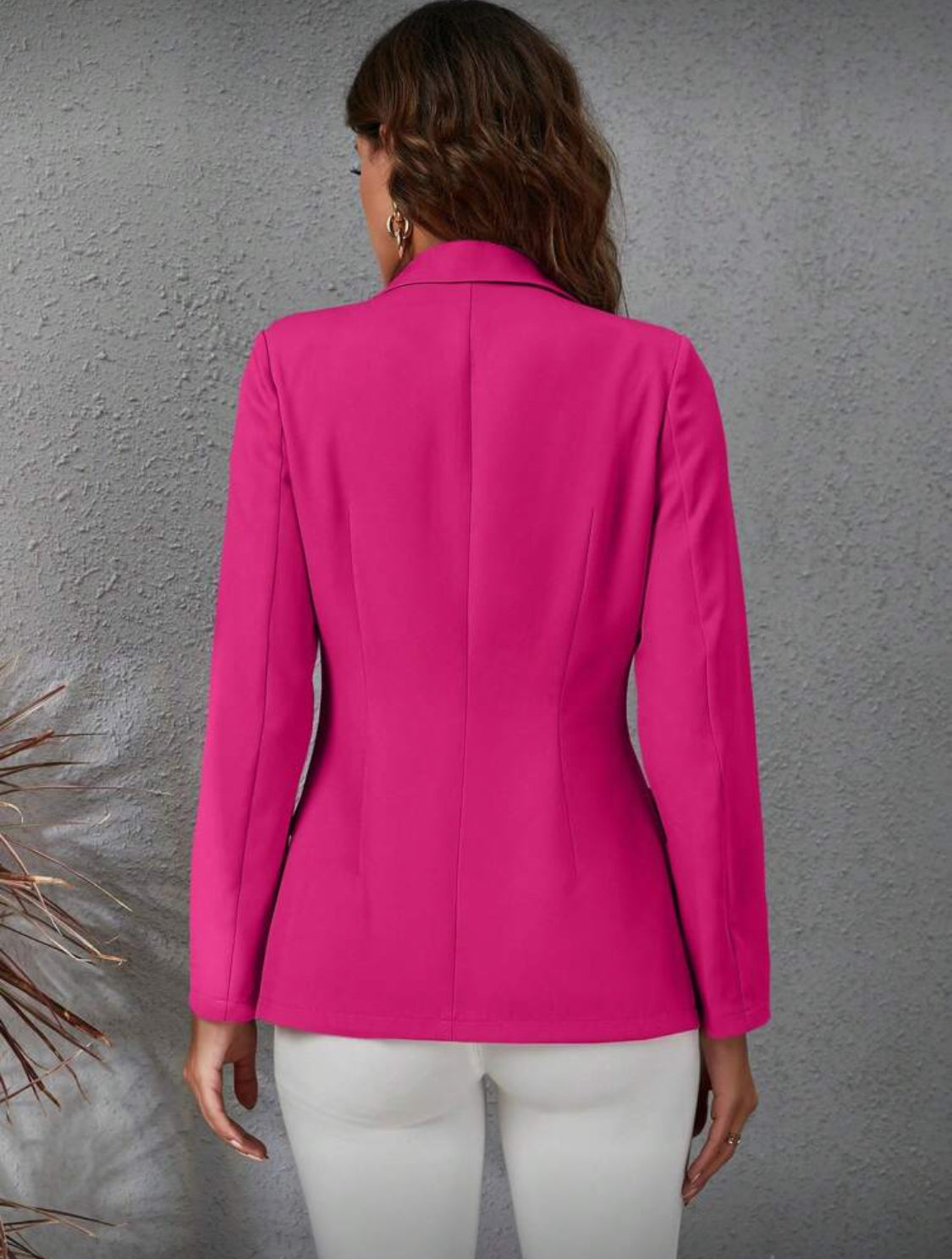 Elegant Double-Breasted Tailored Blazer