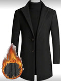 Men’s Thermal Wool Blend Overcoat