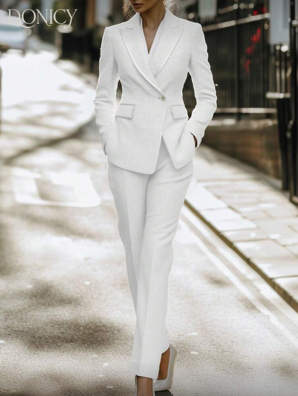 Elegant Tailored Women’s Suit Set
