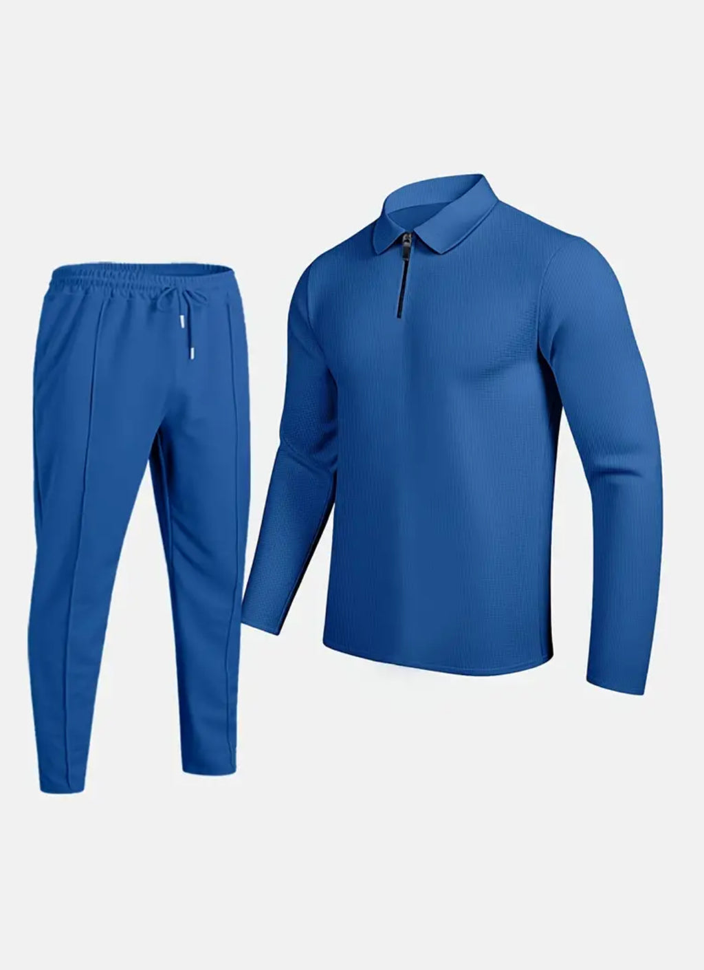 Men’s Premium 2-Piece Quarter-Zip Casual Set