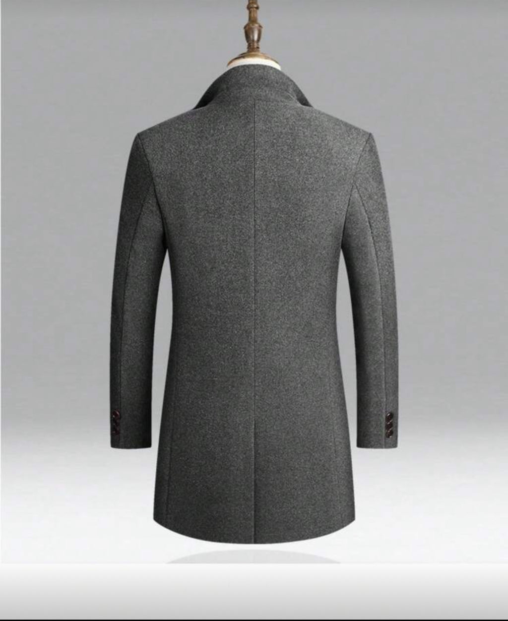 Men’s Thermal Wool Blend Overcoat