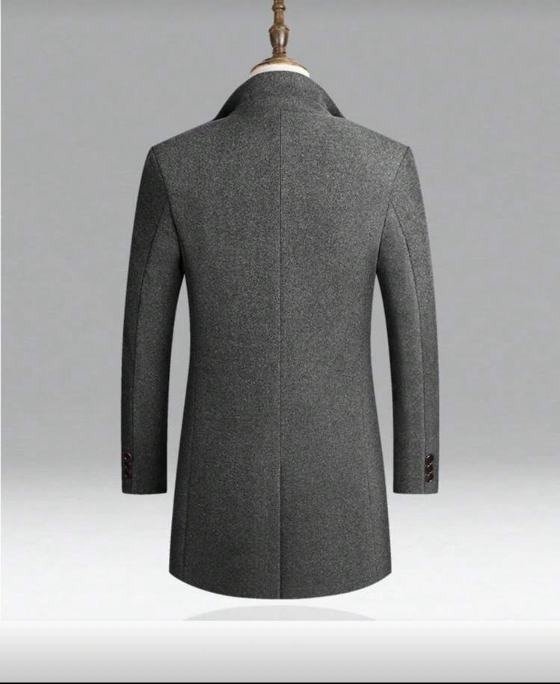 Men’s Thermal Wool Blend Overcoat