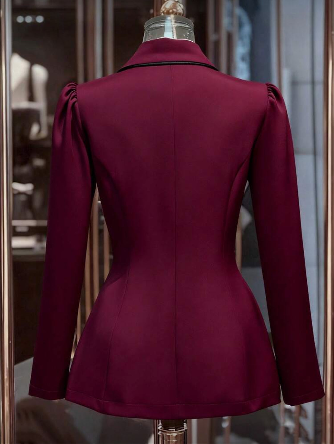 Elegant Double-Breasted Tailored Blazer