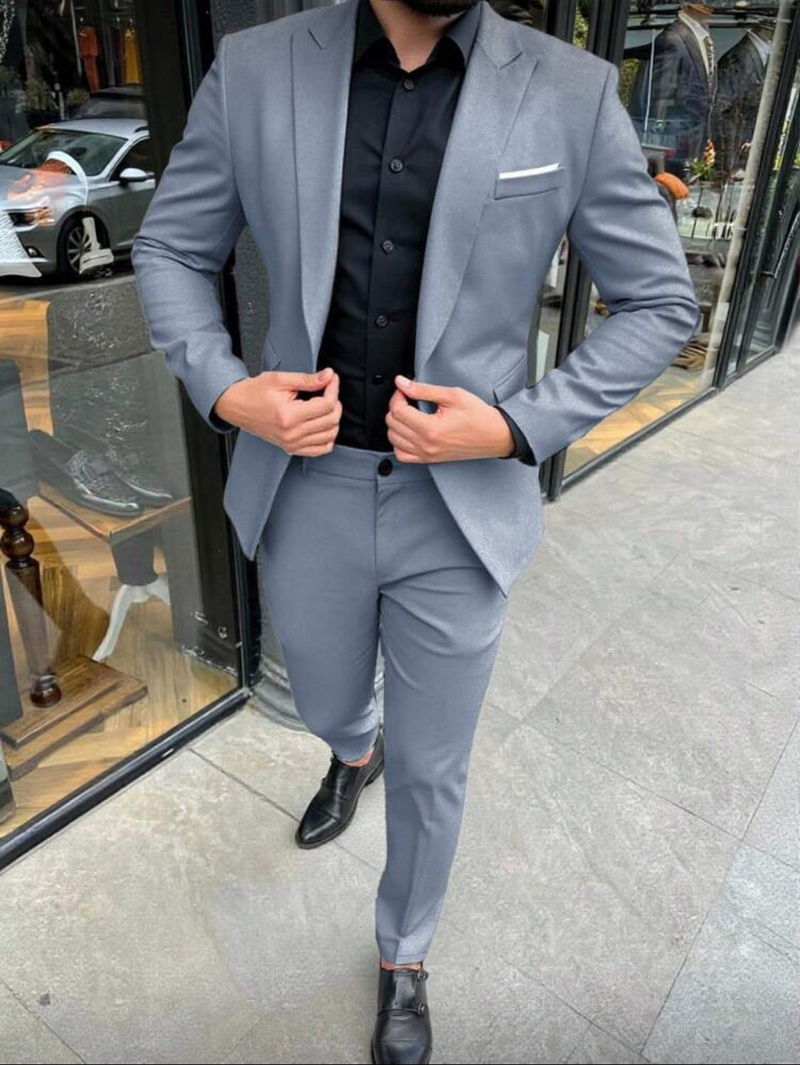 Men’s Premium Tailored Suit Collection – Modern Elegance Series