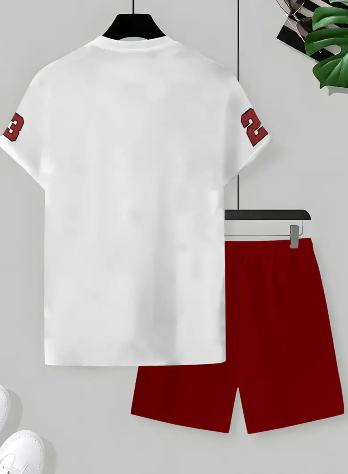 Los Angeles “23 Enjoy” Summer Two-Piece Set