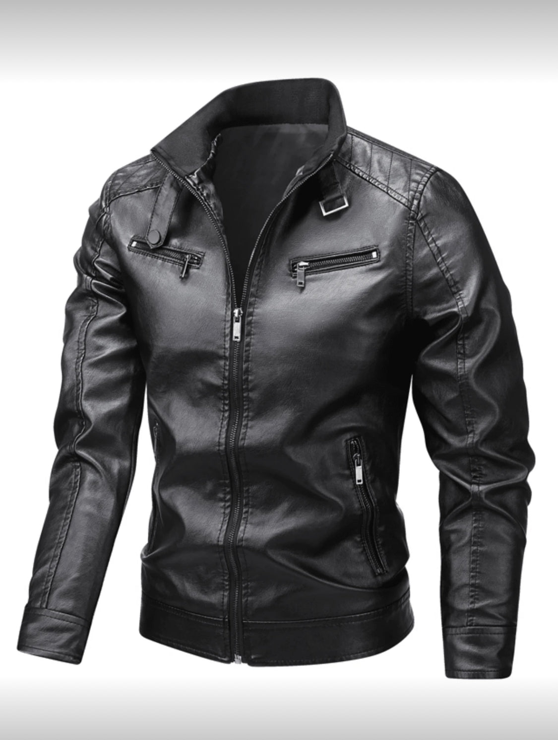 Men’s Premium Moto Leather Jacket
