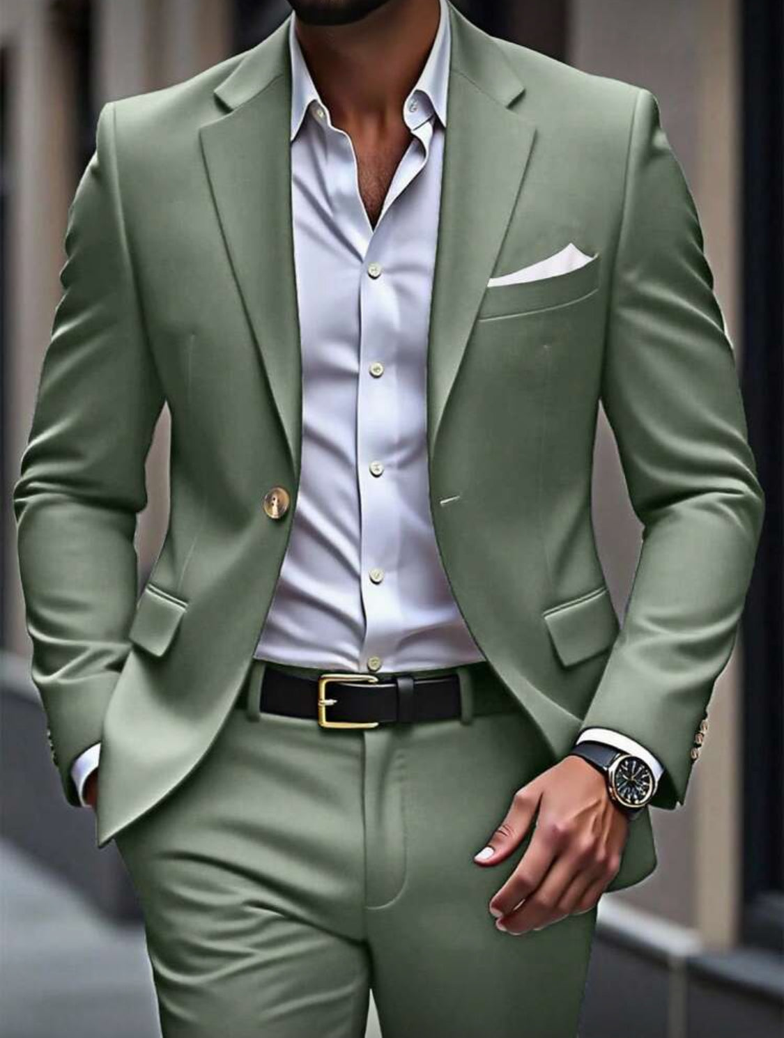 Deep Green Classic Tailored Suit