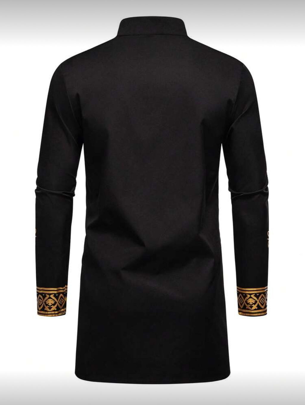 Premium Black & Gold Traditional Men’s Ensemble