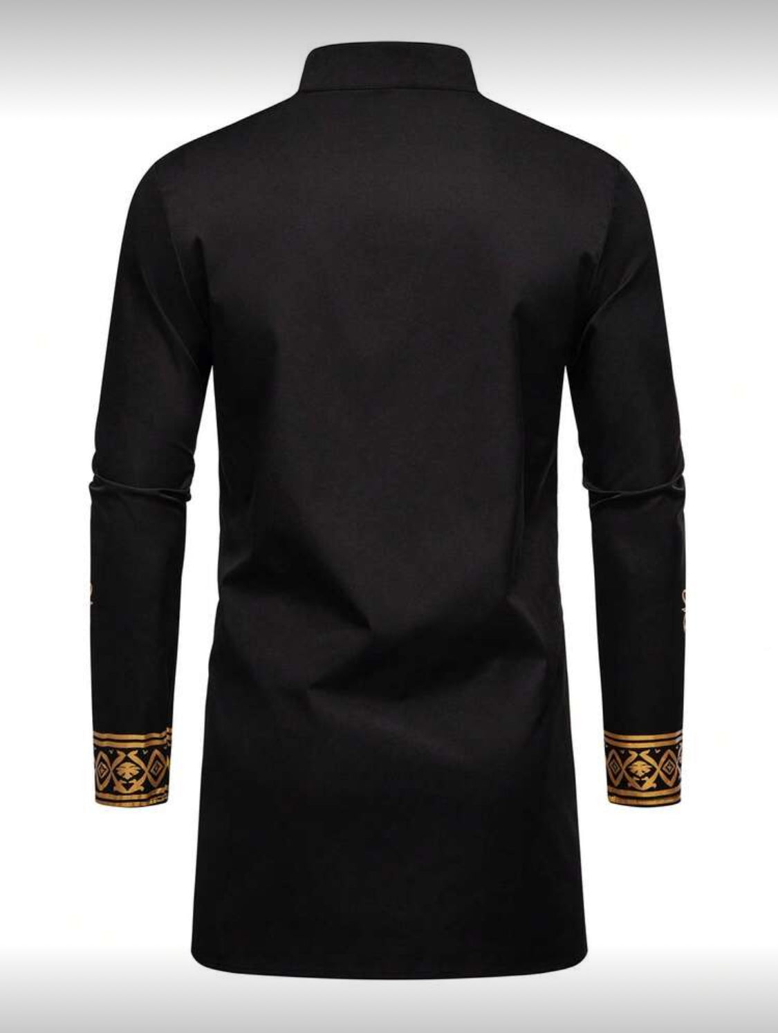 Premium Black & Gold Traditional Men’s Ensemble