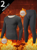 Men’s Thermal Fleece-Lined Warm Underwear Set (2-Piece)