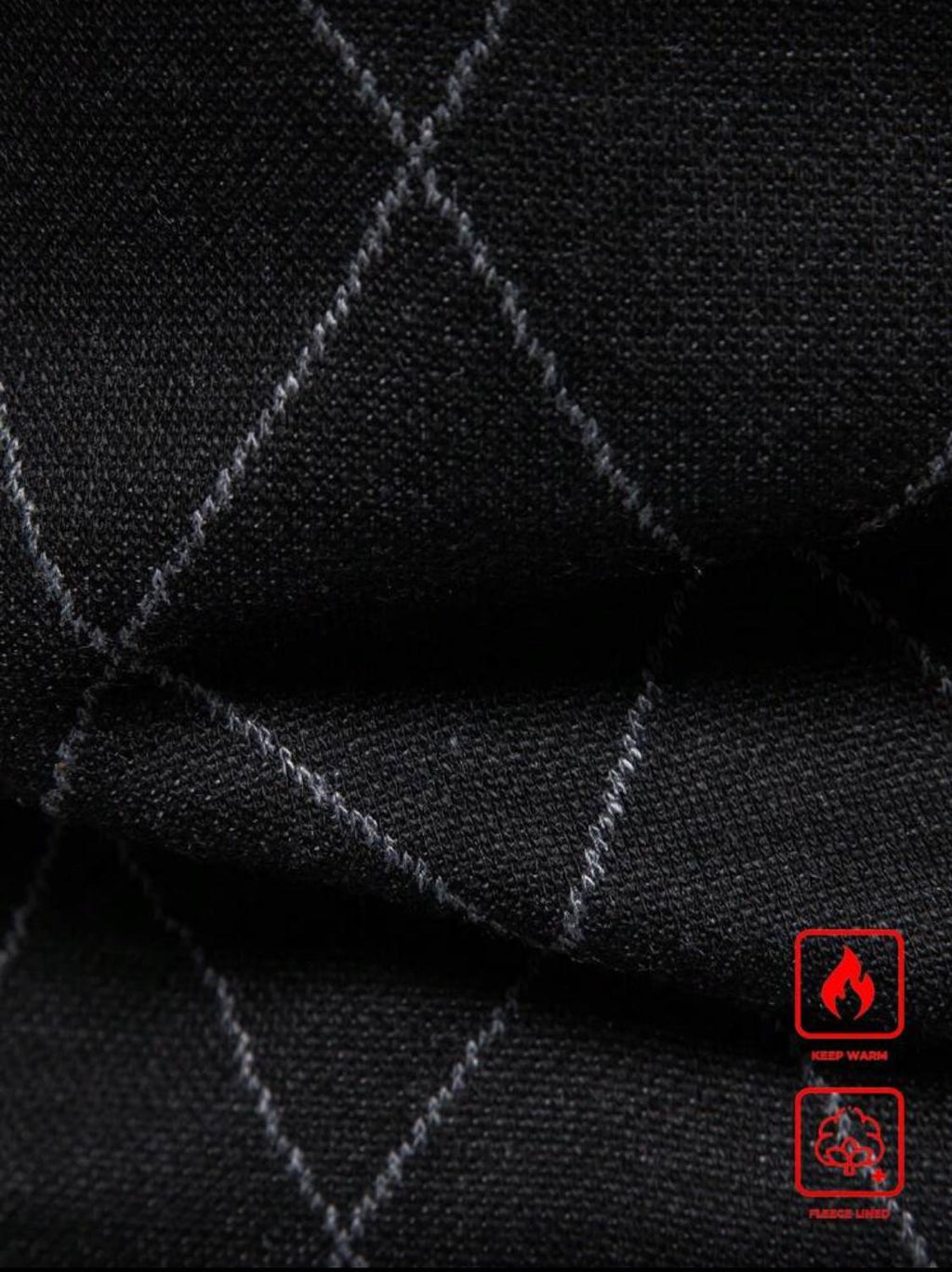 ELi’S Collection – Men’s Diamond-Pattern Quarter-Zip Sweater