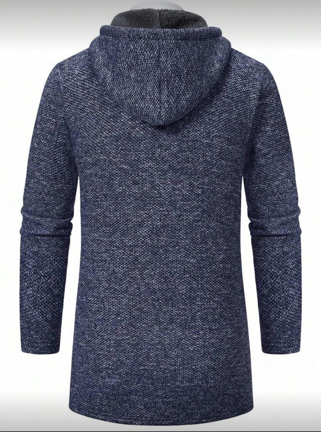 Men’s Thermal Fleece-Lined Hooded Cardigan