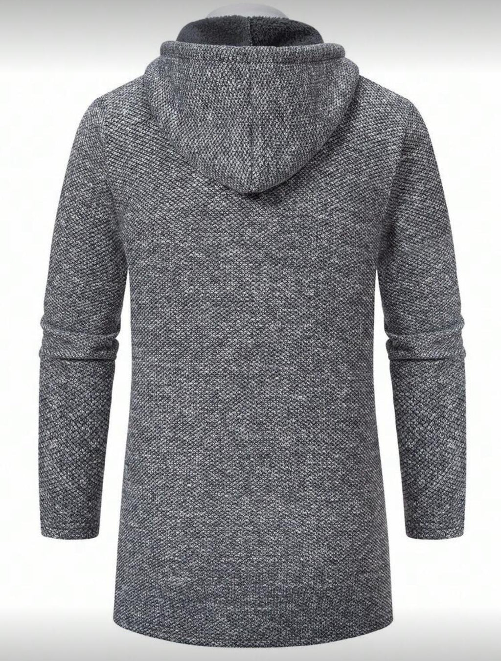 Men’s Thermal Fleece-Lined Hooded Cardigan